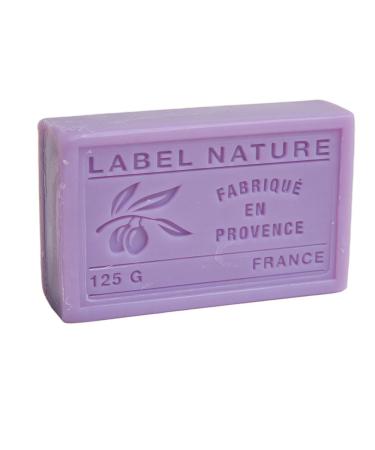 Savon de Marseille - Nourishing Organic Olive Oil & Shea Butter Soap - Violet Fragrance - 125g Bar | Buy Internationally - Buy Online on GoSupps.com