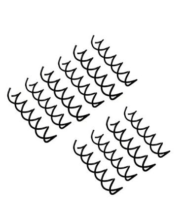 Frcolor Spiral Bobby Hairpins Metal Twist Spiral Hair Pins Clips 10 Pack