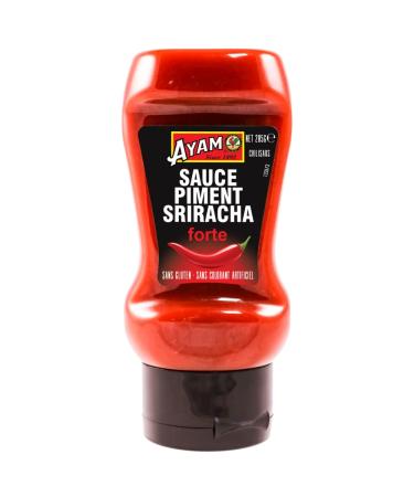 AYAM Fresh Crushed Sriracha Chili Sauce | Spicy | High Quality | Healthy Eating | Gluten Free | Glutamate Free | No Artificia