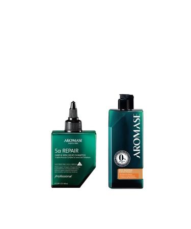 Aromase AROMASE Sensitiv Repair Kit for Sensitive Skin with Liquid Pre-Shampoo 5a Repair 80 ml and Sensitiv Essential Shampoo 90 ml