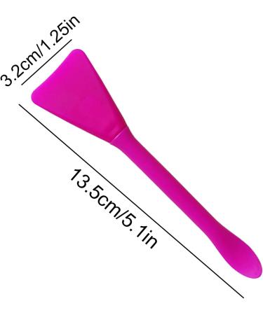 Brush for Face - Double Head Skincare Spatula Face Brush | Beauty Tools Accessories Reusable Facial Tools Multifunctional Skin Care Tool for Applying Facial Mud Caume Hot Pink - Buy Online on GoSupps.com