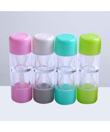 Buy Healifty 4 PCS Contact Lens Travel Kit - Colorful Case Box Holder (Pink White Blue & Green) - International Shipping Available - Buy Online on GoSupps.com