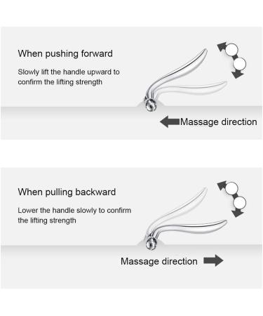 3D Face Massager Roller Portable Neck Lift Roller V-Face Slimming Roller Massager Double Chin Slimming Massager Anti Aging Wrinkles Face Lift Handle Easy To Grip - Buy Online on GoSupps.com