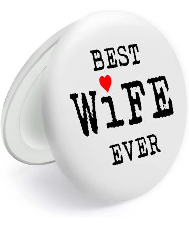 MIRRORVANA Mini Folding LED Compact Mirror 7X Magnification - Perfect Gift for Wife on Birthdays, Mother's Day, Valentine's Day & More - Buy Online on GoSupps.com