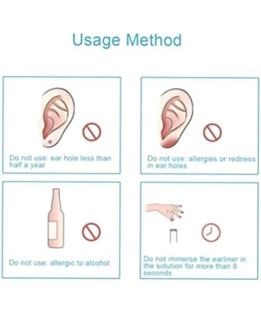 Ear Care Kit: Disposable Ear Cleaner & Wax Remover Set for Piercing Aftercare - Buy Online on GoSupps.com
