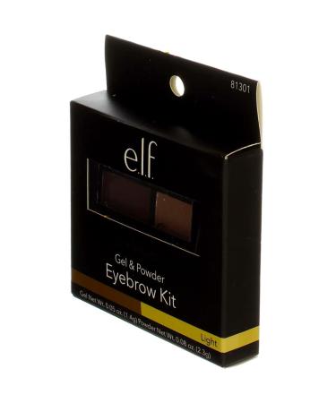 E.L.F. Eyebrow Kit Gel & Powder - Light Shade 0.05 oz & 0.08 oz - Perfect Eyebrow Definition - Buy Online on GoSupps.com