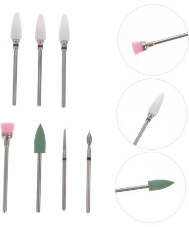 minkissy 4 Sets Nail Clipper Grinding Head Nail Art Drill Kit Electrical Tools Nursing Diamond Carbide Nail Drill Bit Drill Bit for Nails Nail File Nail Kit Tungsten Steel Care Supplies - Buy Online on GoSupps.com