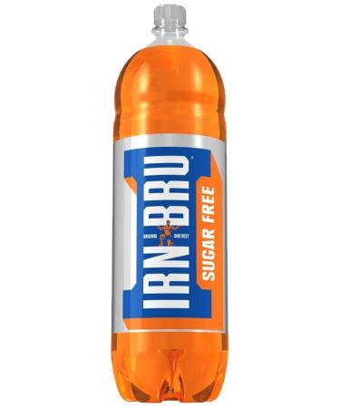 IRN-BRU Sugar Free Diet No Sugar & Low Calorie Refreshingly Fizzy Soft Drink - 1 x 2L Bottle Diet Sugar Free 2L | 1 Bottle
