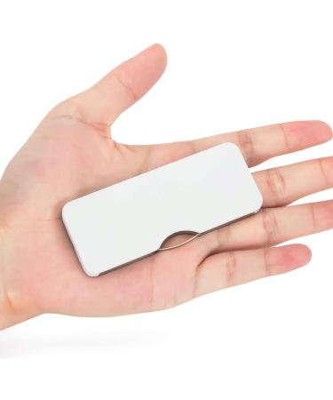 Kokobin Unisex Reading Glasses +3.5 - Compact Mini Nose Clip Visual Aid for Easy Reading - Slide-Resistant & Handy (White) - Buy Online on GoSupps.com