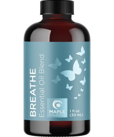 Maple Holistics Essential Oils Set - Day and Night Essential Oil Blends for Diffuser with Protect Refresh and Breathe Essential Oil Blends for Diffusers Aromatherapy and Travel - Buy Online on GoSupps.com