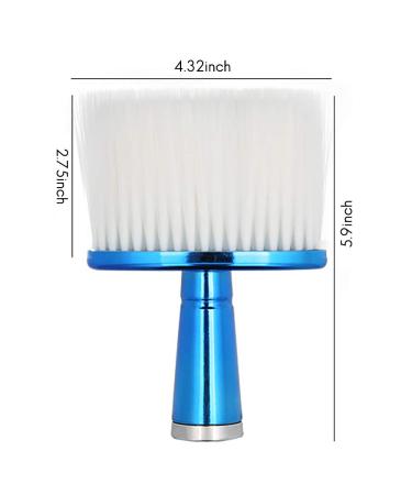 Monumen Soft Hair Brush for Neck & Face - Gold Hairdressing Cleaning Tool for Barbers | International Shipping - Buy Online on GoSupps.com