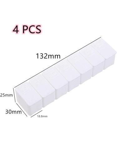 7-Day Pill Box Organizer | Travel-Friendly Tablet & Vitamin Holder | Durable Plastic Medicine Case - Buy Online on GoSupps.com