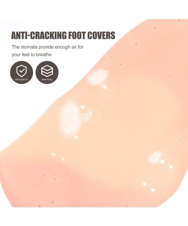 Buy 4 Pairs Silicone Foot Spa Socks | Moisturizing Gel Bladder & Toe Protection | International Shipping Available - Buy Online on GoSupps.com