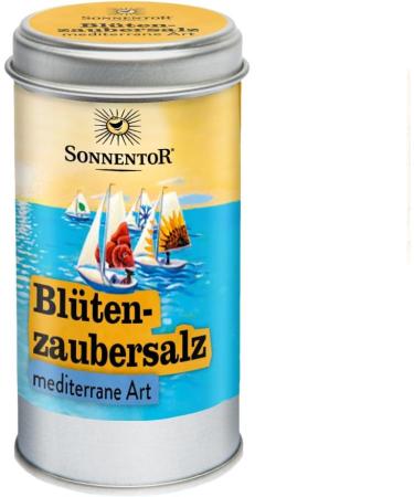  Sonnentor Sonnentor Organic magic salt of Mediterranean flowers (6 x 90g) - Buy Online on GoSupps.com