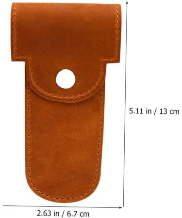 Beavorty 10 PTH Leather Razor Case - Stylish Storage for Men's Baldness Razors & Accessories | Portable Handbag Solution - Buy Online on GoSupps.com
