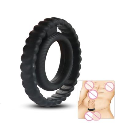 DYNLAB Soft Silicone Ring for Men - Stress Relieving Sex Toy | Perfect Gift for Happy Couples - International Shipping - Buy Online on GoSupps.com