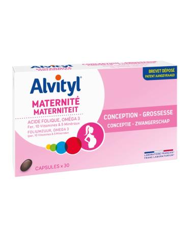 Alvityl - Conception Pregnancy - Pregnant and lactating women - Dietary supplement - Folic acid 400 g - 30 capsules