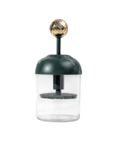 Buy Foam Maker Facial Bubble Maker - 7.5x18cm Press Type Brush Head | Ideal for Travel & Face Wash - Green | International Shipping Available - Buy Online on GoSupps.com