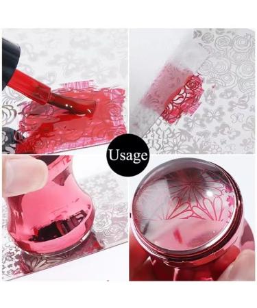 French Tip Nail Art Stamper Kit - Accurate Fast Jelly Tool for Perfect Nail Designs | International Shipping Available - Buy Online on GoSupps.com