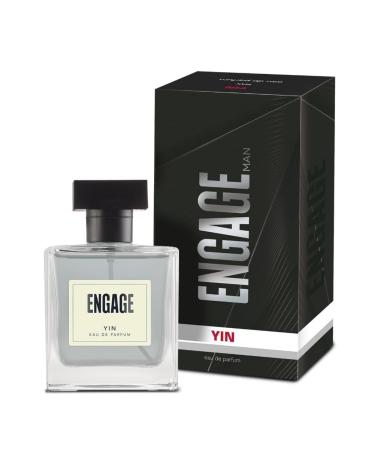 Engage Yin Perfume for Men Long Lasting Smell Spicy and Woody Fragrance Scent Gift for Men 100ml
