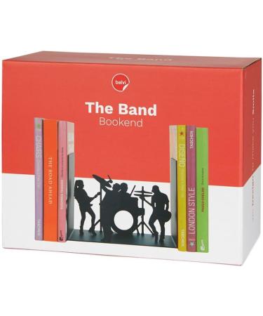 Buy Balvi Black Bookend - Stylish Metal Musical Group Design for Home & Office | International Shipping Available - Buy Online on GoSupps.com