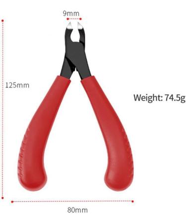 Nail Clipper Set Stainless Steel Double Fork Spring Rubber and Olecranon Manicure Pliers Nail Clippers Nail Ingrown Nail Manicure Tool Portable - Buy Online on GoSupps.com