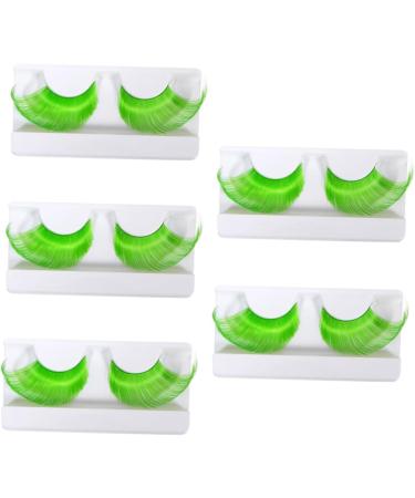 Abaodam 10 Pairs Halloween Extra Long False Eyelashes Eyelashes Costume Eyelashes Fake Lashes False Eyelashes Party Look 3d False Eyelashes Goth Super Long Chemical Fiber Girl Set - Buy Online on GoSupps.com