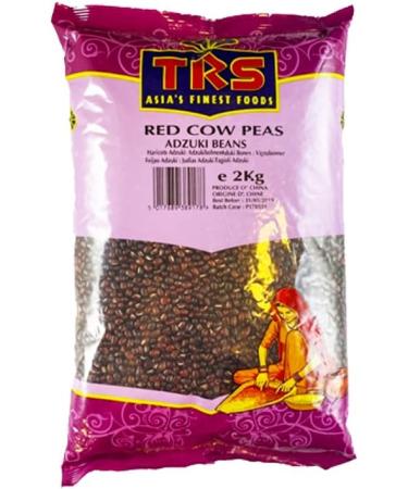 TRS Cow Peas Red | 2KG | Adzuki | Red Chori | Southern Peas | Crowder Pea | Nutty Flavor | Legumes | High Fibre | High Protein | Natural | Indian Origin (Pack of 2) - Buy Online on GoSupps.com