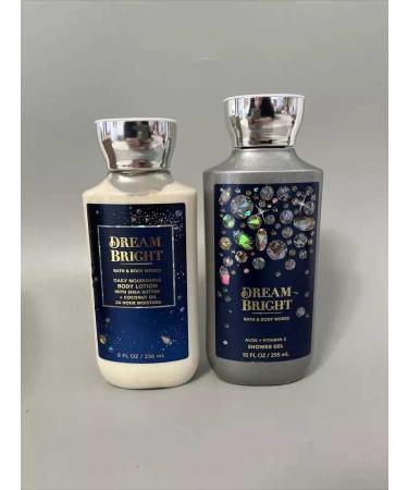 Full Size Mad about You Mist & Body Lotion or Pure Wonder Lotion & Shower Gel Gingham lotion mist or moisturizing body wash (full size Dream Bright) Dream Bright 8 Fl Oz (Pack of 2)