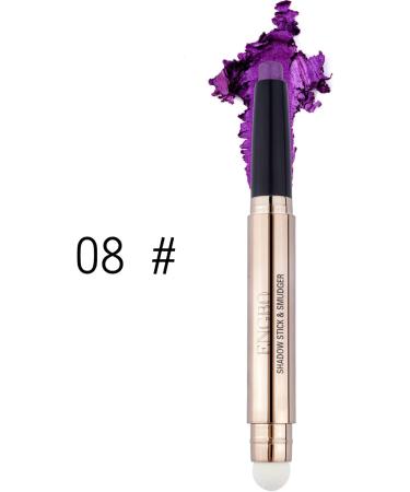  G n rique INTEROOKIE Double Head Monochrome Eyeshadow Pen High Light Smudge Free Beauty Makeup Pearl Light Sleepy Silkworm Eyeshadow (8#) - Buy Online on GoSupps.com