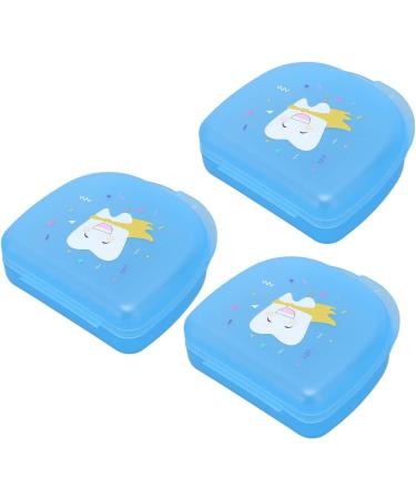 Buy Verdant Touch Retainer Case - 3PCS Dental Orthodontic Container for Mouthguards | Durable & Portable Blue Retainer Box - Ship Internationally! - Buy Online on GoSupps.com