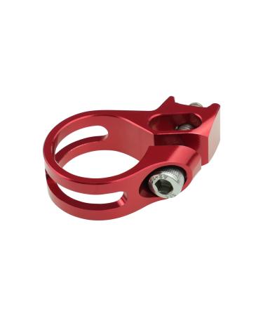 Bike Shifter Clamp Replacement Compatible with Sram X7 X9 X0 XX X01 XX1 Releases Shifter Aluminum Alloy Shifter Trigger Bar Clamp 45x32x12mm Red