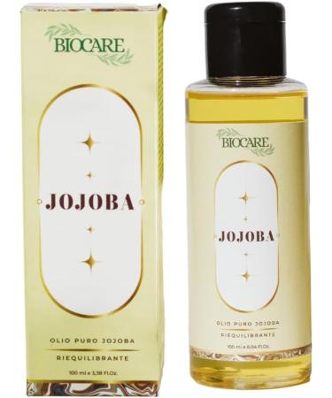 PURE JOJOBA RELAXING OIL - Prevents dehydration and regulates the production of sebum in oily skin - Anti-aging and toning action - 250 ml - Biocare - Made in Italy - Buy Online on GoSupps.com