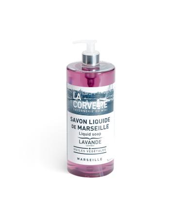 La Corvette Liquid Marseille Soap LAVENDER 1L - Authentic French Soap for Luxurious Skin Care | International Shipping Available - Buy Online on GoSupps.com
