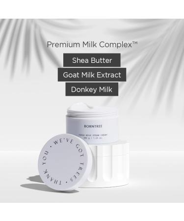 BORNTREE Gold Milk Steam Cream 7.05 oz - Buy Online on GoSupps.com