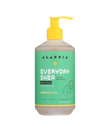 Alaffia Everyday Shea Hand Soap Peppermint Tingle 12 fl oz (354 ml)