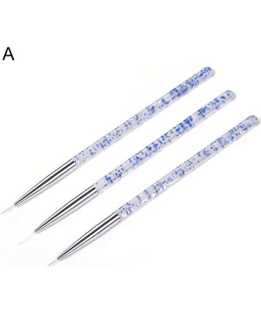 Worparsen Nail Dotting Pens Multipurpose Draw Lines Portable Nail Painting Drawing Carving Dotting Pen for Nail Salon A - Buy Online on GoSupps.com
