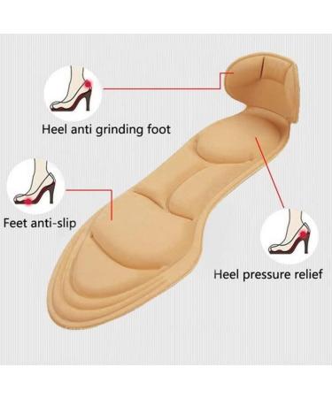 YTYZC Comfort Breathable Women's High-Heeled Insoles - Anti-Slip Design - Buy Online on GoSupps.com