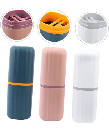 Buy Tovinanna 3 Series Travel Toothbrush Case - Portable Bathroom Mug & Accessories for International Shipping - Buy Online on GoSupps.com