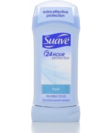 Suave Invis Sld Shw Size 2.6z Suave Fresh Invisible Solid Deodorant