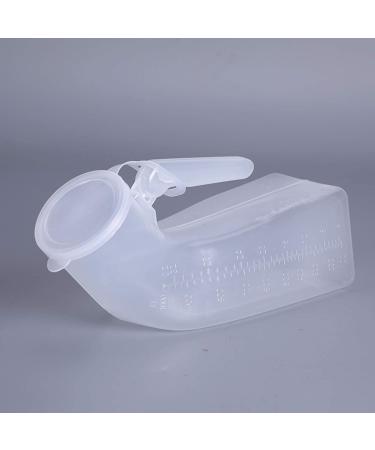 1000ML-Male Urinals for Men Portable Plastic Urinal Travel Pee Bottle Happy - Buy Online on GoSupps.com