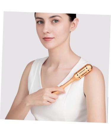 Ultechnovo Smoke-Free Moxa Sticks - Portable Moxibustion & Acupressure Massage Tools | 2 PCS Golden Moxa-Sticks (21.9x1.9cm) for Meridian Therapy - Buy Online on GoSupps.com