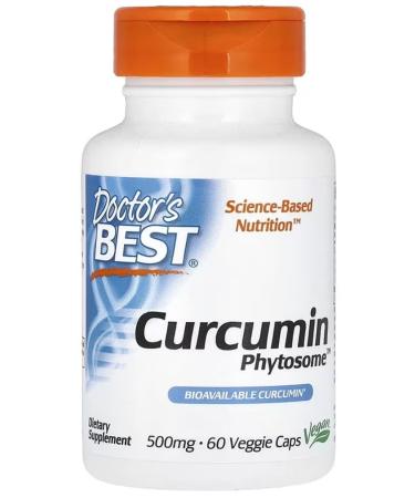 Doctor's Best - Curcumin Phytosome with Meriva | Enhanced Absorption and Antioxidant Support - 60 Softgels
