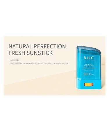 AHC Natural Perfection Fresh Sun Stick SPF 50+/PA++++ 22g Duo Set - Ultimate Sun Protection - Buy Online on GoSupps.com