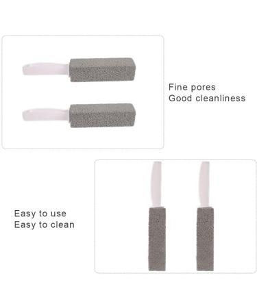 Movkzacv Cleaning Block Toilet - 2 Pumice Stones for Household & Grill Cleaning | Effective Toilet Cleaning Stone - Buy Online on GoSupps.com