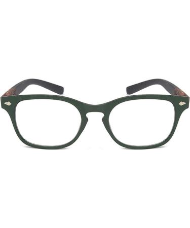 OWN4B Vintage Reading Glasses 4 Pack - Stylish Wood Grain Readers for Men & Women - Unisex Eyeglasses (2.0 Mix Colors - Buy Online on GoSupps.com