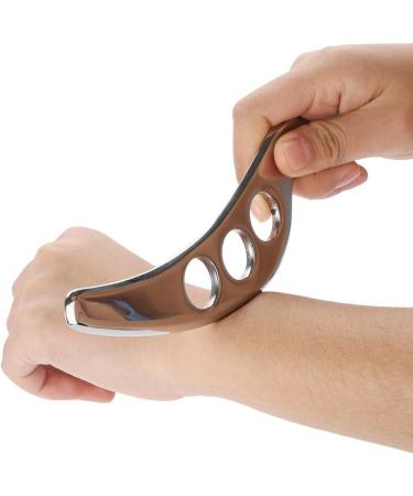 Buy Physiotherapy Massage Gua Sha Tool - Stainless Steel Scratch Board for Body & Facial Therapy | Reduce Tension & Improve Wellness - Buy Online on GoSupps.com