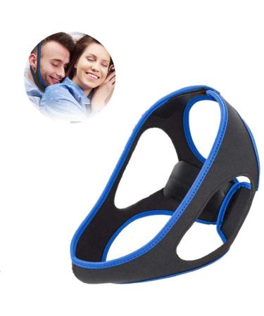Crowndy Anti Snoring Chin Strap Anti Snoring Devices Effective Stop Snoring Adjustable Snore Reduction Chin Straps Chin Strap for Men Women Snore