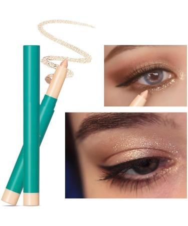 HIFFEY Eye Lightener Shimmer Lying Silkworm Pen Ultra Fine Illuminating Glitter Eye Shadow Pencil Eyeliner Waterproof 1 Piece Size 3 - Buy Online on GoSupps.com