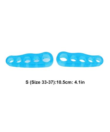 Reusable Gel Toe Separators | Toe Stretcher Corrector for Overlapping & Hammer Toes | Men & Women Toe Straighteners (Small) - Buy Online on GoSupps.com